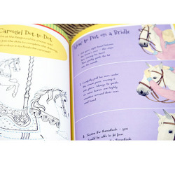 ホースマッドポニーラバーズ アクティビティブック HORSE-MAD PONY LOVERS ACTIVITY BOOK